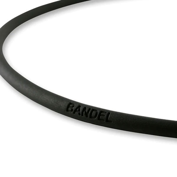 Healthcare Bold Necklace Stack Silver×Black / 52cm