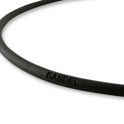 Healthcare Bold Necklace Stack Silver×Black / 52cm