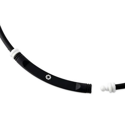 Healthcare Bold Necklace Lite Sports Black×White / 47cm
