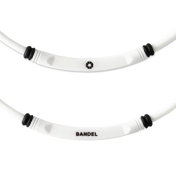 Healthcare Bold Necklace Lite Sports White×Black / 47cm