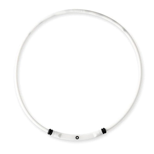Healthcare Bold Necklace Lite Sports White×Black / 52cm