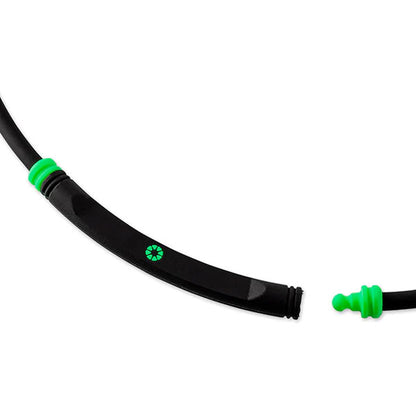 Healthcare Bold Necklace Lite Sports Black×Green / 47cm