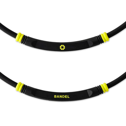 Healthcare Bold Necklace Lite Sports Black×Yellow / 52cm