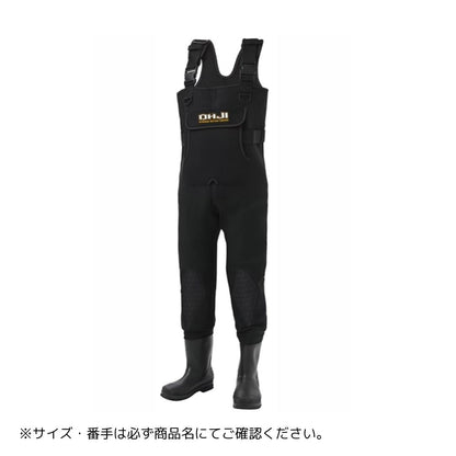 OH-006F クロロプレーンウェダー 4mm厚 (フェルトソール/中丸)