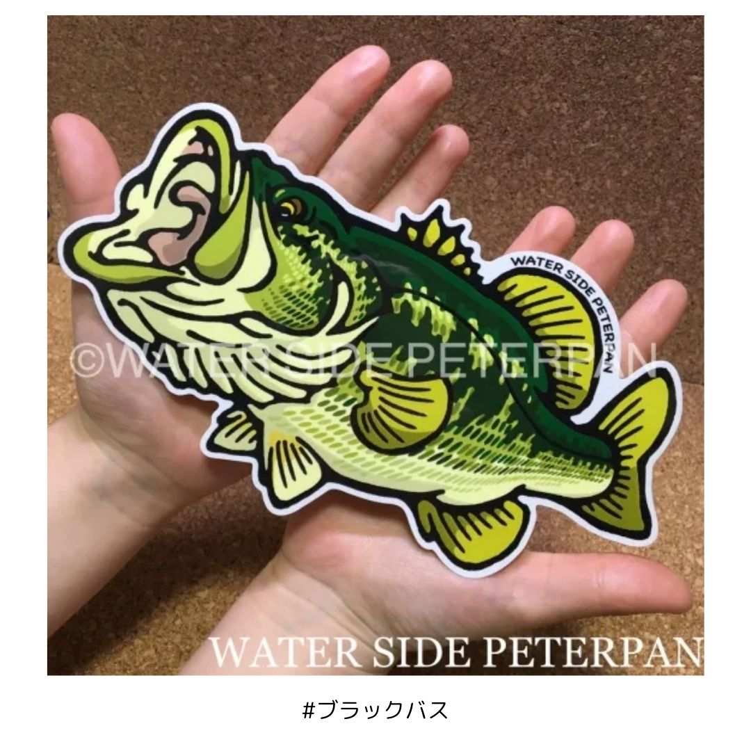 Bigお魚 ステッカー
