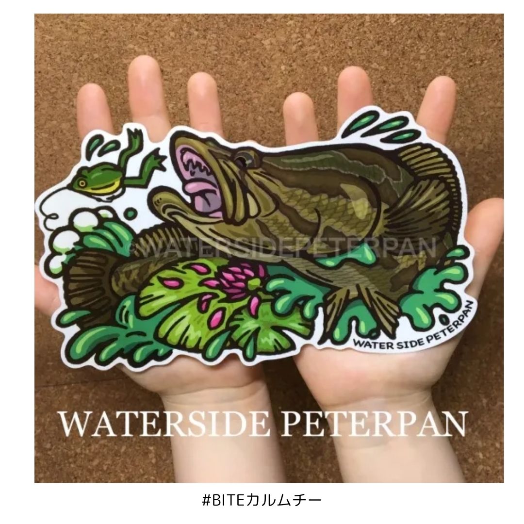 Bigお魚 ステッカー