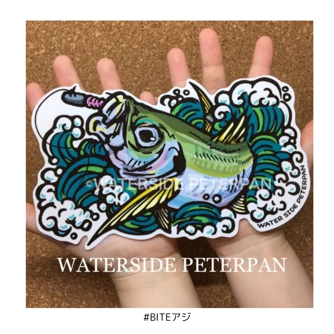 Bigお魚 ステッカー