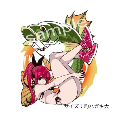 ジェイライク フィッシュアートステッカー