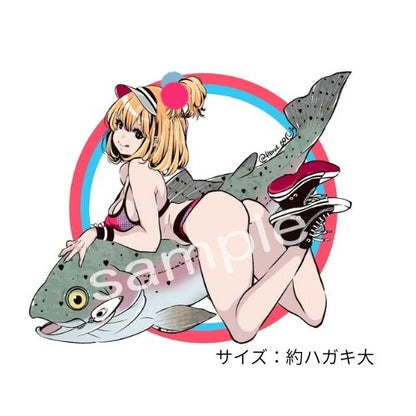 ジェイライク フィッシュアートステッカー