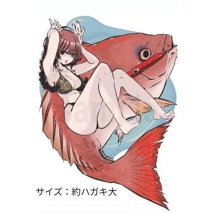 ジェイライク フィッシュアートステッカー