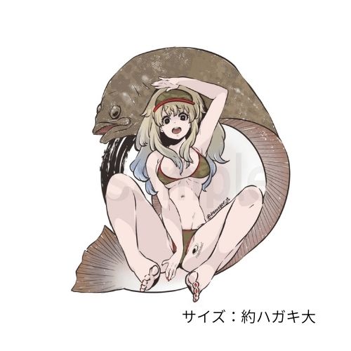ジェイライク フィッシュアートステッカー