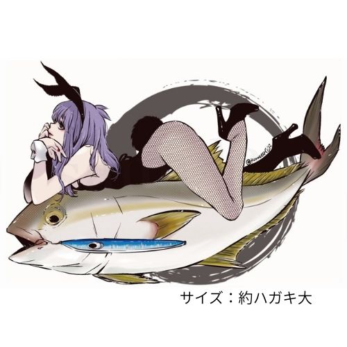 ジェイライク フィッシュアートステッカー