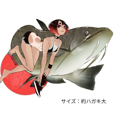 ジェイライク フィッシュアートステッカー