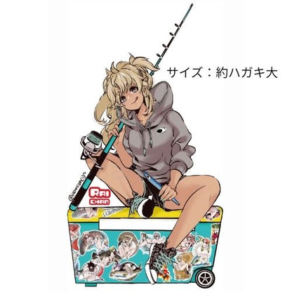 ジェイライク フィッシュアートステッカー