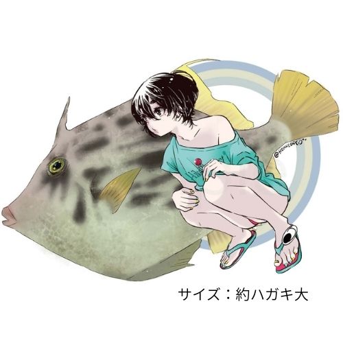 ジェイライク フィッシュアートステッカー