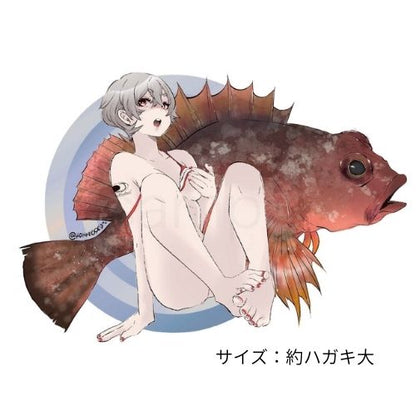 ジェイライク フィッシュアートステッカー