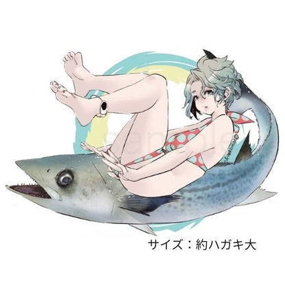 ジェイライク フィッシュアートステッカー