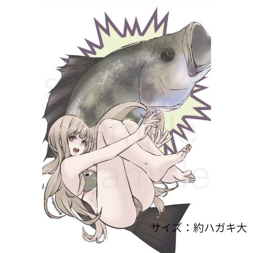 ジェイライク フィッシュアートステッカー