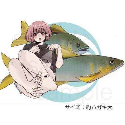 ジェイライク フィッシュアートステッカー