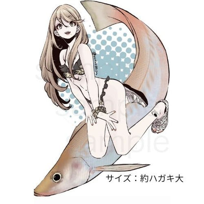 ジェイライク フィッシュアートステッカー