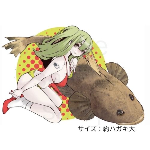 ジェイライク フィッシュアートステッカー