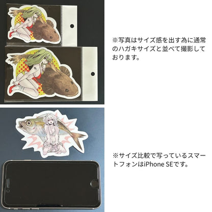 ジェイライク フィッシュアートステッカーmini