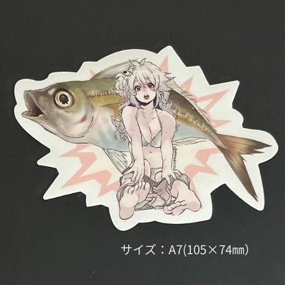 ジェイライク フィッシュアートステッカーmini