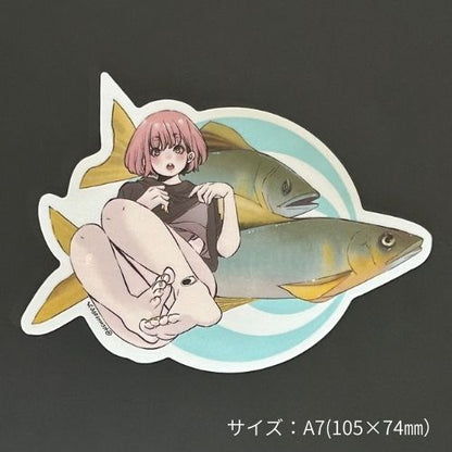 ジェイライク フィッシュアートステッカーmini