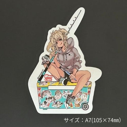 ジェイライク フィッシュアートステッカーmini