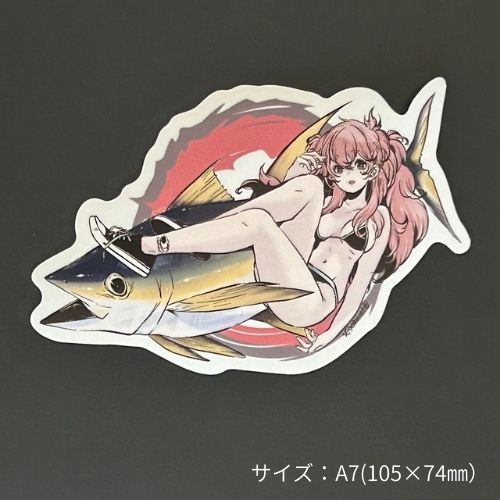ジェイライク フィッシュアートステッカーmini