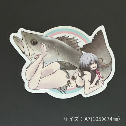 ジェイライク フィッシュアートステッカーmini