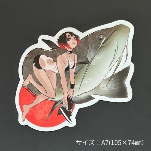 ジェイライク フィッシュアートステッカーmini