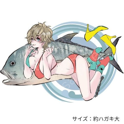 ジェイライク フィッシュアートステッカー