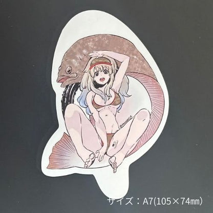 ジェイライク フィッシュアートステッカーmini