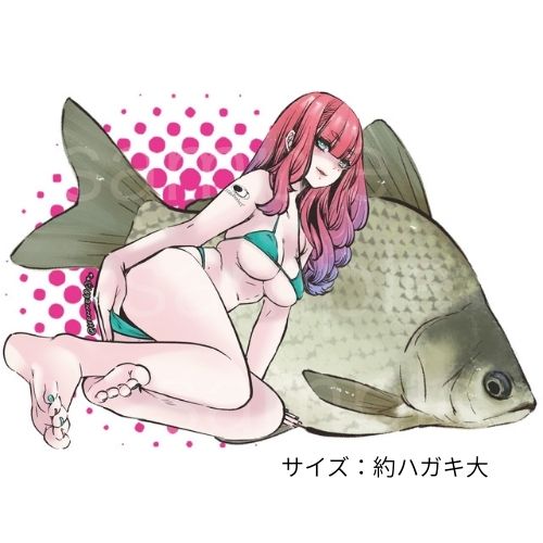 ジェイライク フィッシュアートステッカー