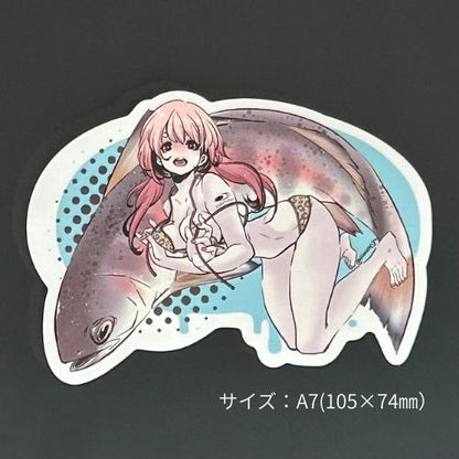 ジェイライク フィッシュアートステッカーmini