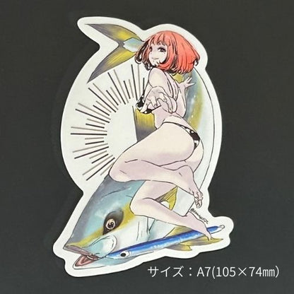 ジェイライク フィッシュアートステッカーmini