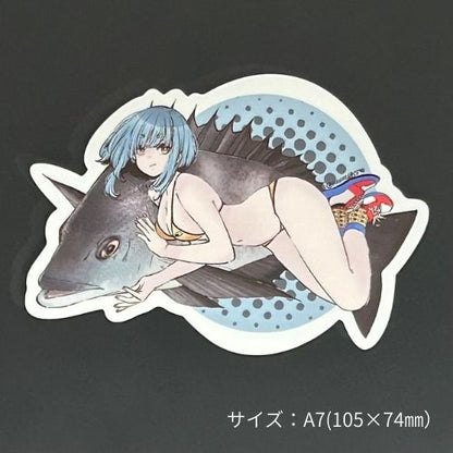 ジェイライク フィッシュアートステッカーmini