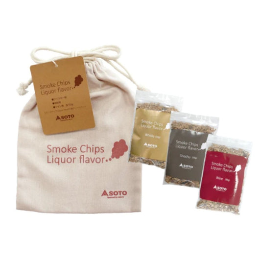 スモークチップス Liquor flavor 50ｇ 3種アソート ST-153LF
