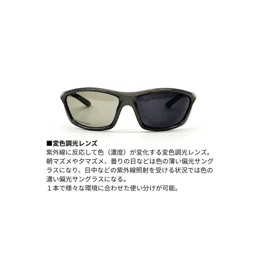 DN-4216H ポリカーボネイト変色調光偏光グラス