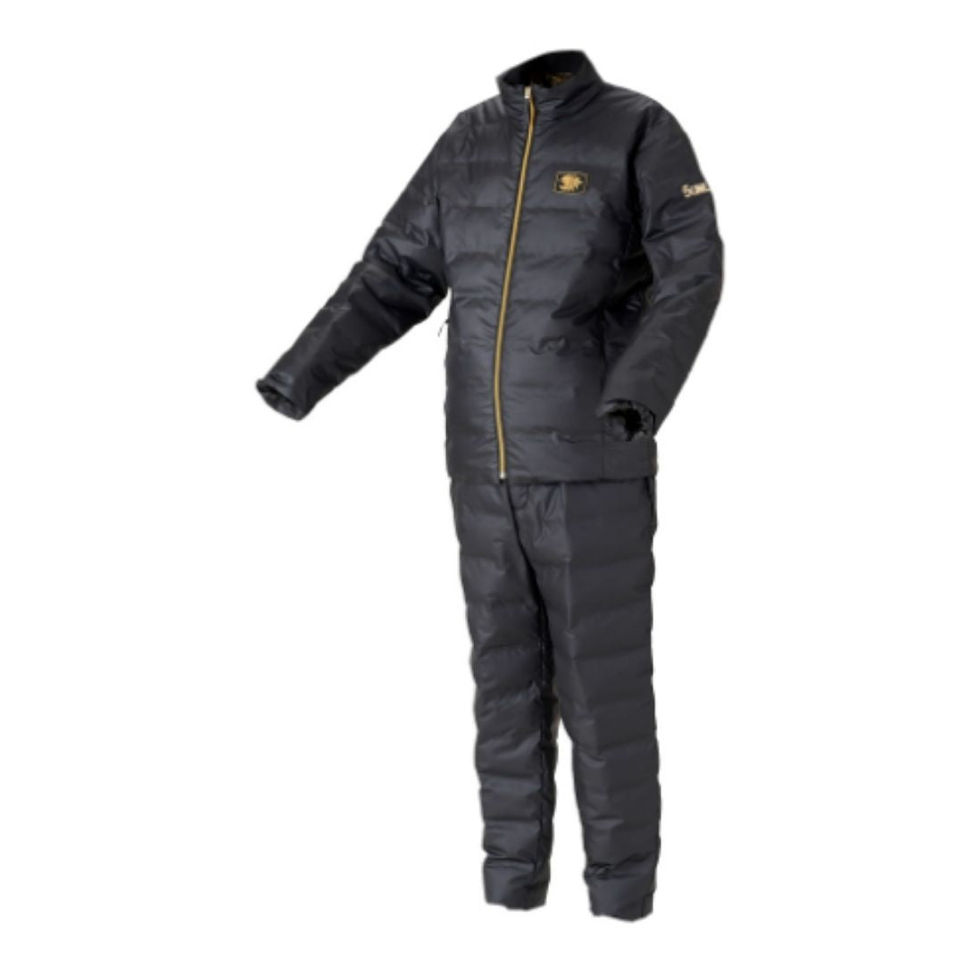 SUW-01212 サーモライト シームレス防寒インナースーツ ブラック