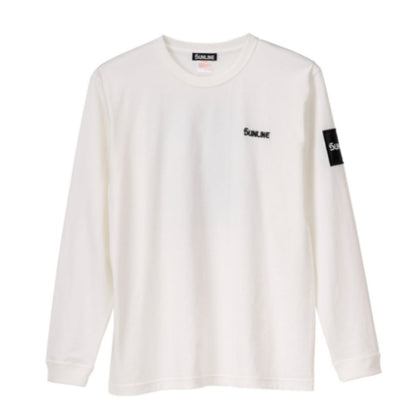 SUW-15313 ヘビーウエイトロングスリーブシャツ ホワイト