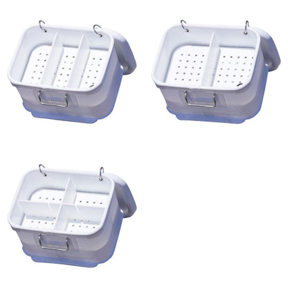 SB-453 エサバケツ ホワイト #Lサイズ