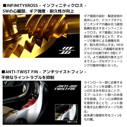 25 ステラ SW　サマーセールWEB限定価格（8000PG/8000HG/8000XG除く）