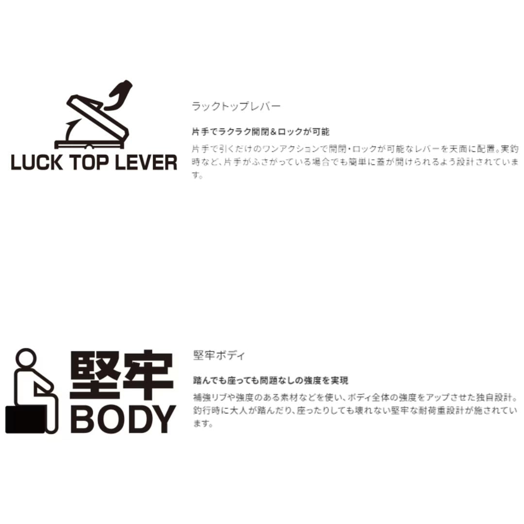 NS-D35Y スペーザ ベイシス 35L キャスター – フィッシング