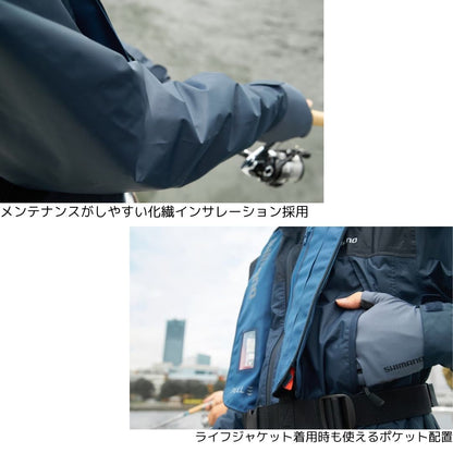 RB-057X ベーシックインサレーションレインスーツ 01