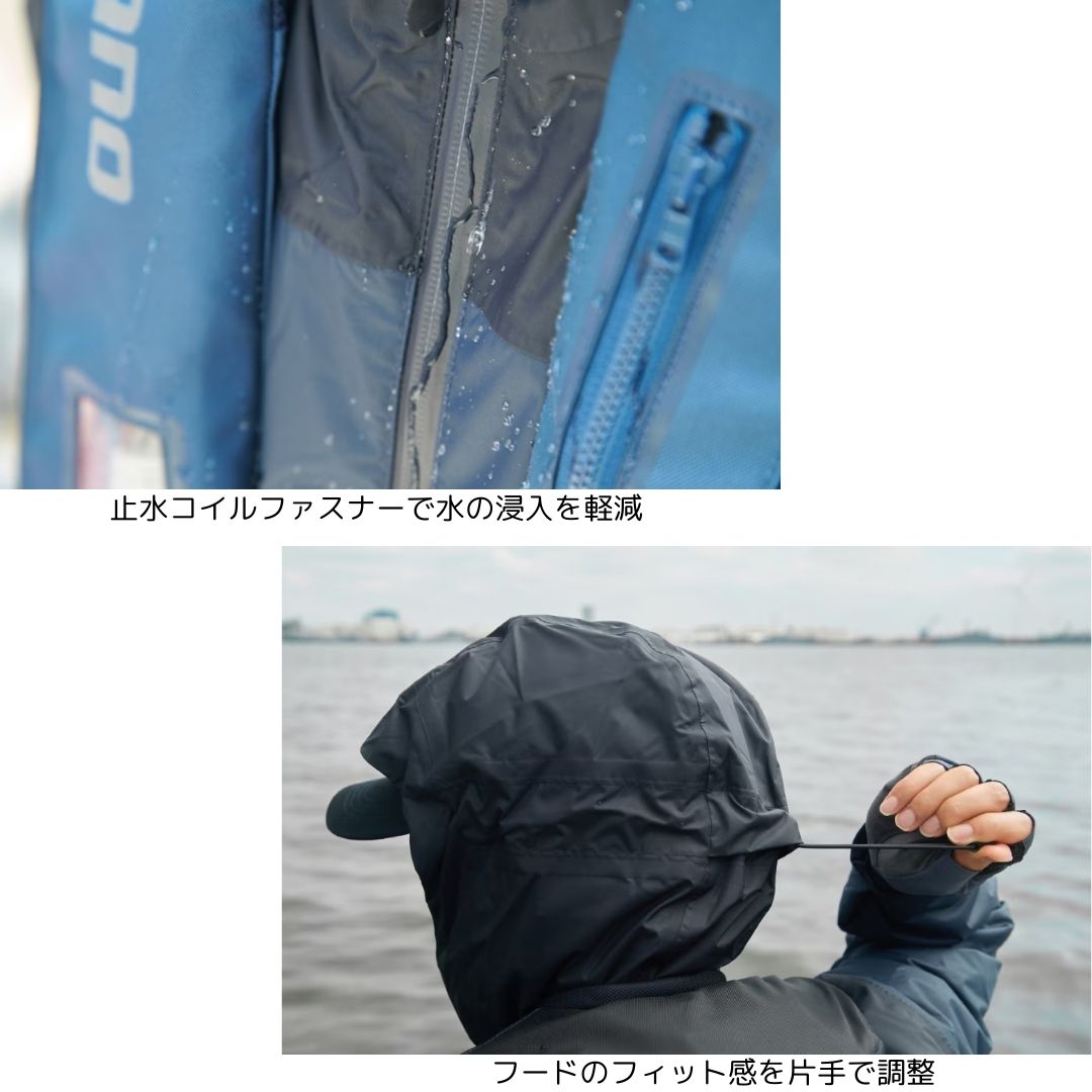 RB-057X ベーシックインサレーションレインスーツ 01