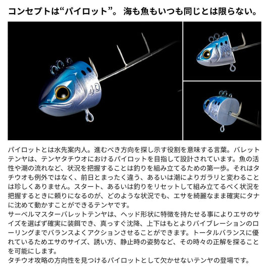 サーベルマスター バレットテンヤ 80号