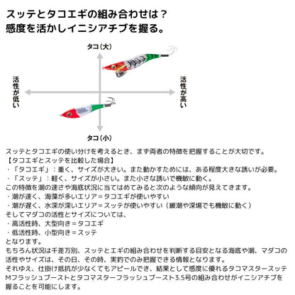 タコマスター スッテ M フラッシュブースト