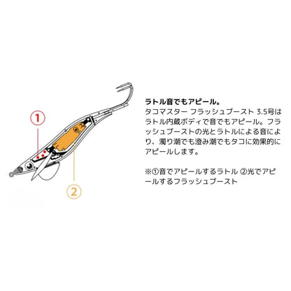 タコマスター フラッシュブースト 3.5号